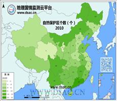 2010年自然保护区个数