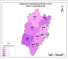 福建省2016年工业固体废物贮存量