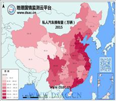 2015年私人汽车拥有量