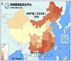 2006年木材产量