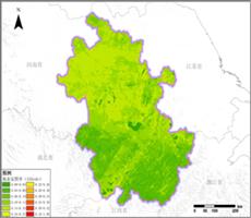 多种卫星遥感数据反演安徽省地表反照率(Albebo)数据服务