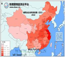 2010年建筑业企业利润总额
