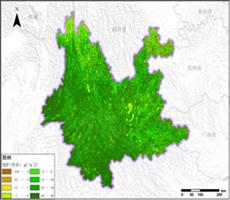 多种卫星遥感数据反演云南省净生态系统生产力（NEP）数据服务