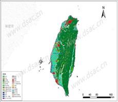 台湾土地利用数据服务
