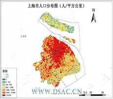 上海市GDP公里格网数据服务