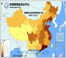 2010年城镇职工参加养老保险人数