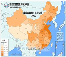 2010年建成区面积