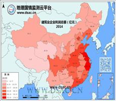 2014年建筑业企业利润总额