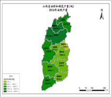 山西省2016年油料产量