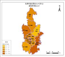 天津市2014年常住人口