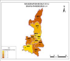 陕西省2016年本年新增堤防保护人口
