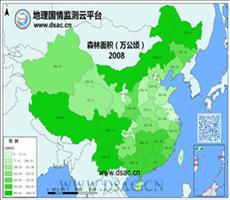 2008年森林面积