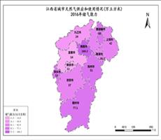 江西省城市概况数据