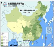 2007年离退人员参加养老保险人数
