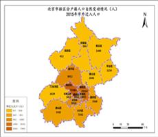 北京市2015年市外迁入人口