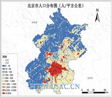 北京市人口密度数据数据服务