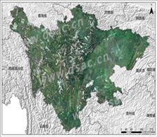 四川省Landsat 8卫星影像