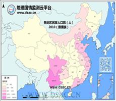 2010年民族分布（傈僳族）