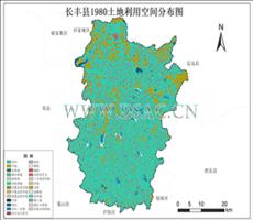 长丰县土地利用数据产品