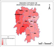湖南省2016年农村居民人均可支配收入增长速度