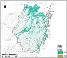 浙江省耕地资源空间分布产品