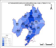 辽宁省2016年竣工产值