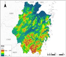 浙江省DEM数据产品