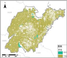 山东省耕地资源空间分布数据服务