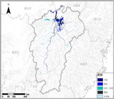 江西省水域资源空间分布数据服务