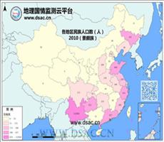 2010年民族分布（景颇族）