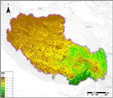 多种卫星遥感数据反演西藏叶面积指数（LAI）产品