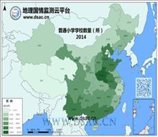 2014年普通小学学校数量