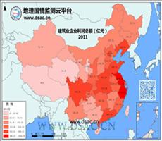 2011年建筑业企业利润总额