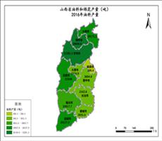 山西省2016年油料产量