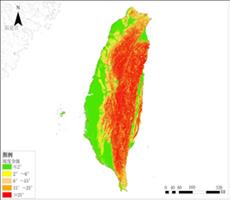 台湾坡度分级数据服务
