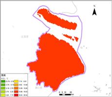 上海市多年平均气温空间分布数据服务