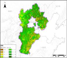 多种卫星遥感数据反演河北省净生态系统生产力（NEP）数据服务