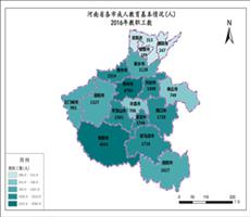 河南省2016年教职工数（各市成人教育基本情况）