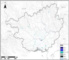 广西壮族自治区水域资源空间分布数据服务