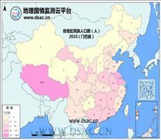 2010年民族分布（门巴族）