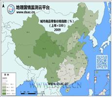 2009年城市商品零售价格指数