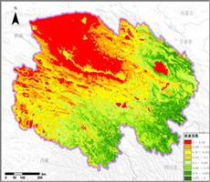 遥感数据反演青海省植被指数（NDVI）产品