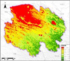 遥感数据反演青海省植被指数（NDVI）数据服务