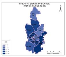 天津市2016年有产品或工业创新企业数