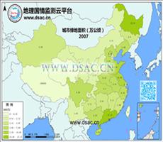 2007年城市绿地面积
