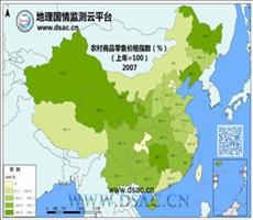 2007年农村商品零售价格指数