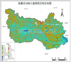 仙桃市土地利用数据产品