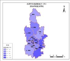 天津市2016年街道办事处