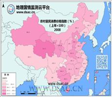 2008年农村居民消费价格指数
