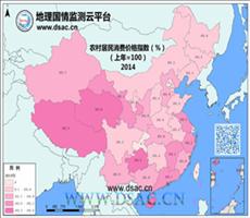 2014年农村居民消费价格指数